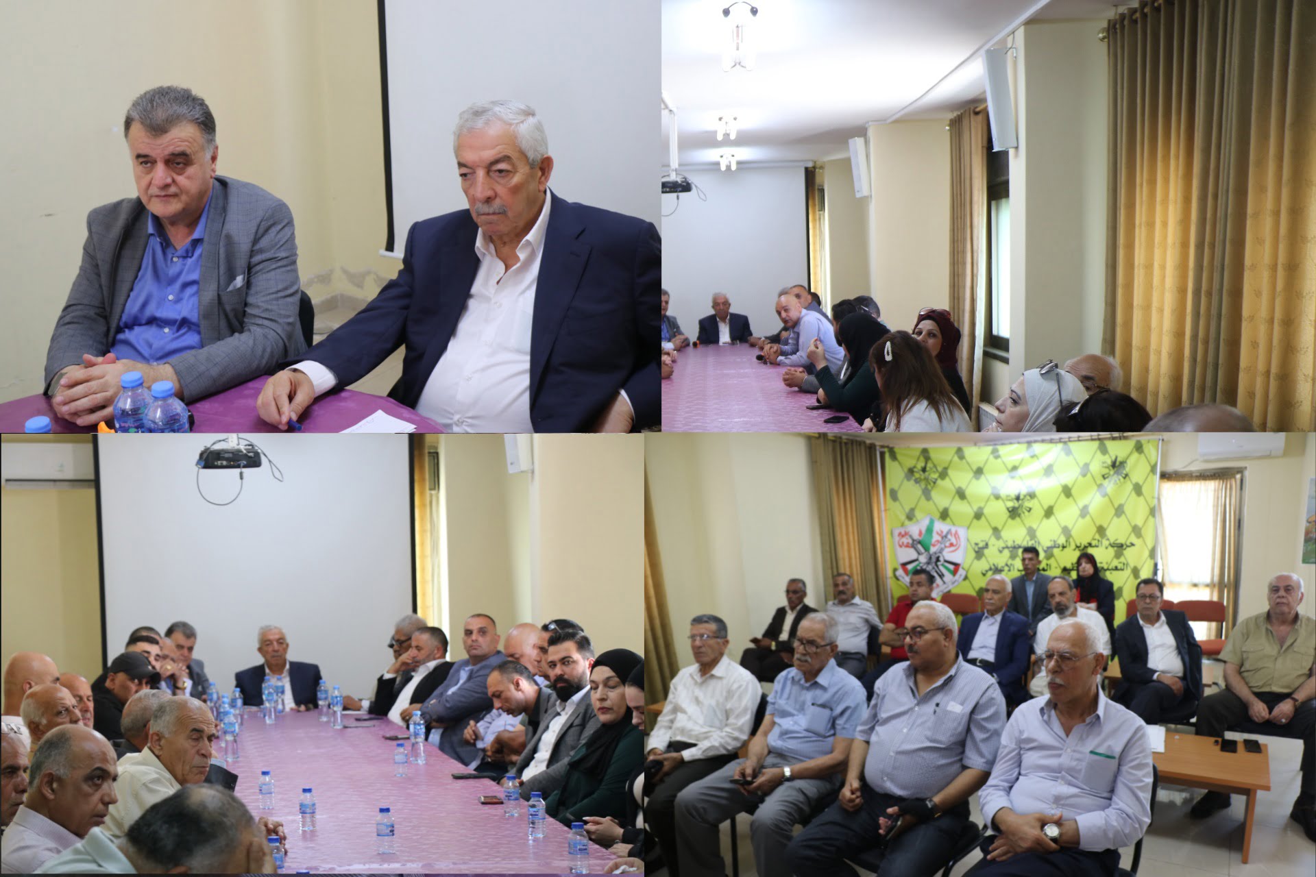 قادة النقابات يلتقون العالول