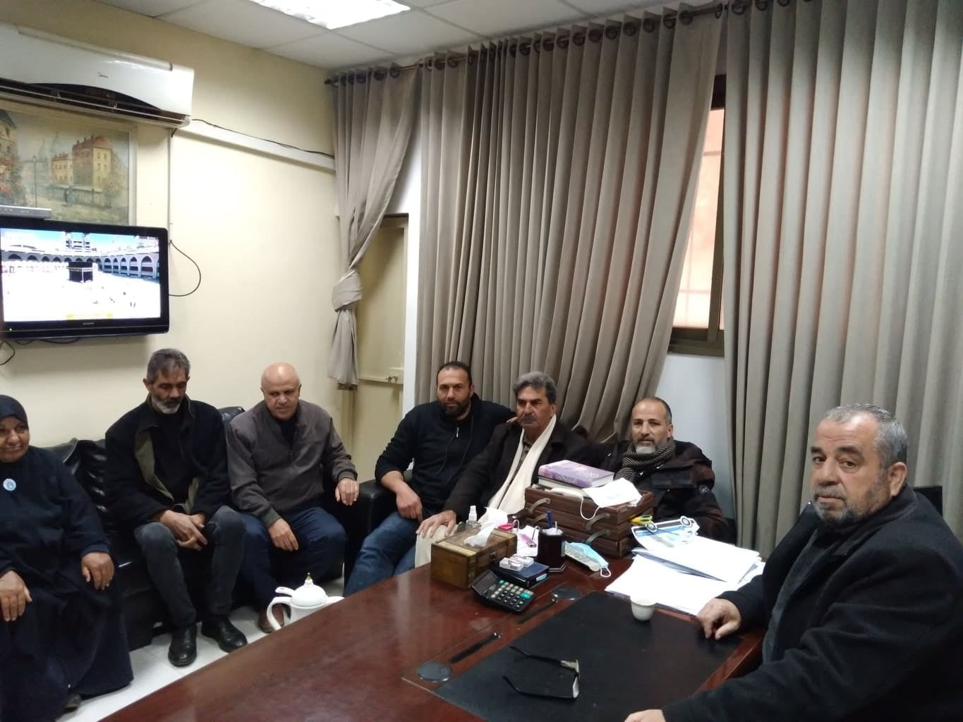 مجلس طوباس يعقد اجتماع مشروع بناء القدرات النقابية