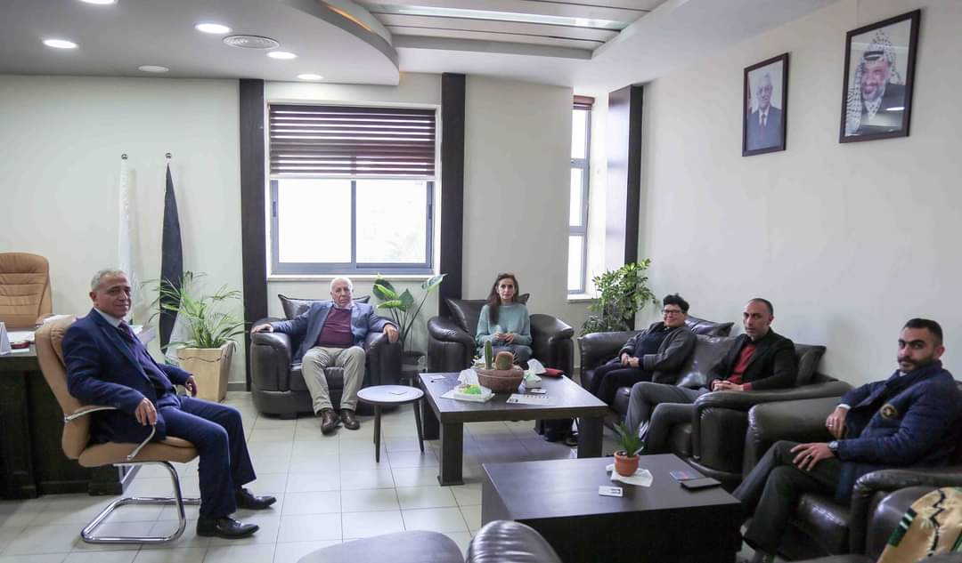 نقيبة المهندسين تستقبل وفدا من مجلس الاتحاد في رام الله