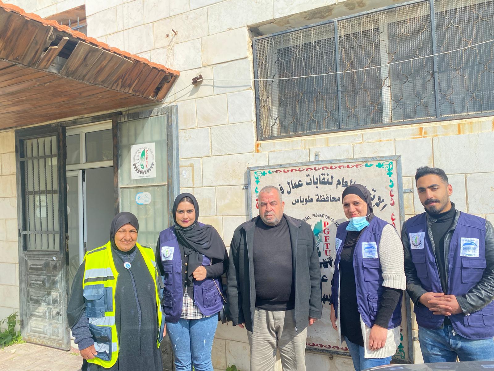 زيارات ميدانية لدائرة الشباب في طوباس