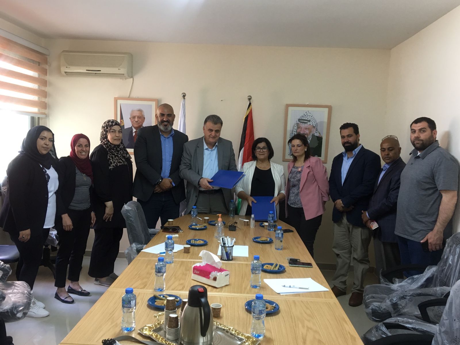 اتفاقية عمل وتعاون مشترك بين اتحاد النقابات ومركز الإرشاد