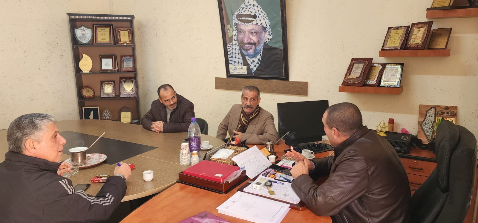 مجلس جنين يلتقي مدير مكتب العمل