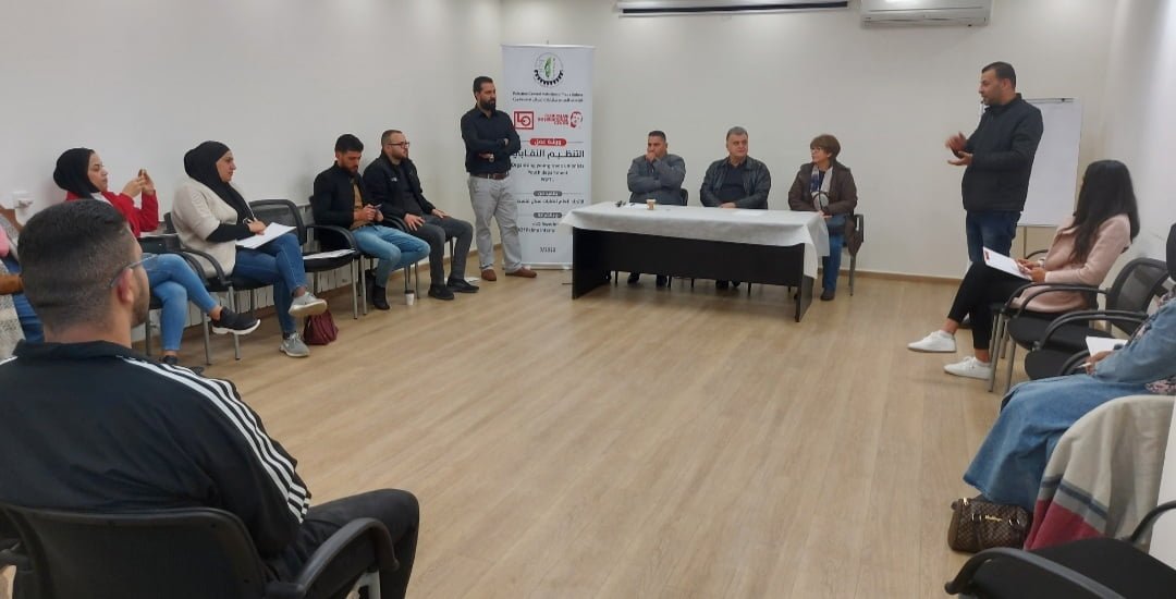 ورشة عمل بالتنظيم النقابي لدائرة الشباب