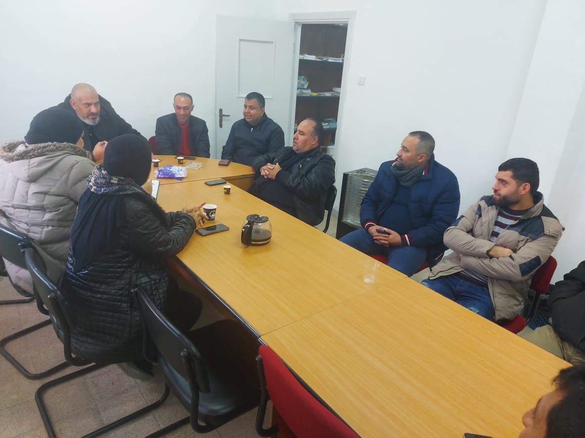 مجلس رام الله يناقش النقابات الفرعية حول الخطة المقترحة لعام 2022