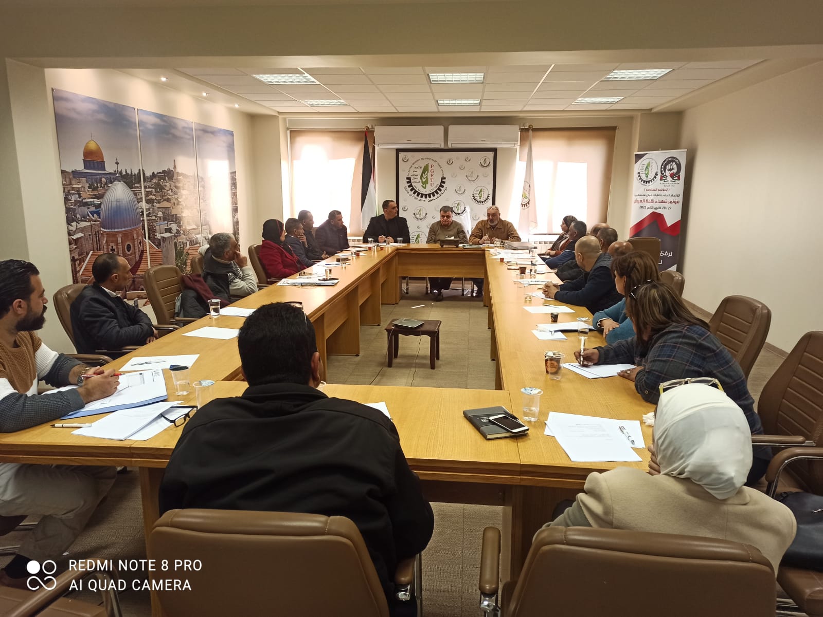 شاهر سعد يجتمع بأمناء سر المجالس