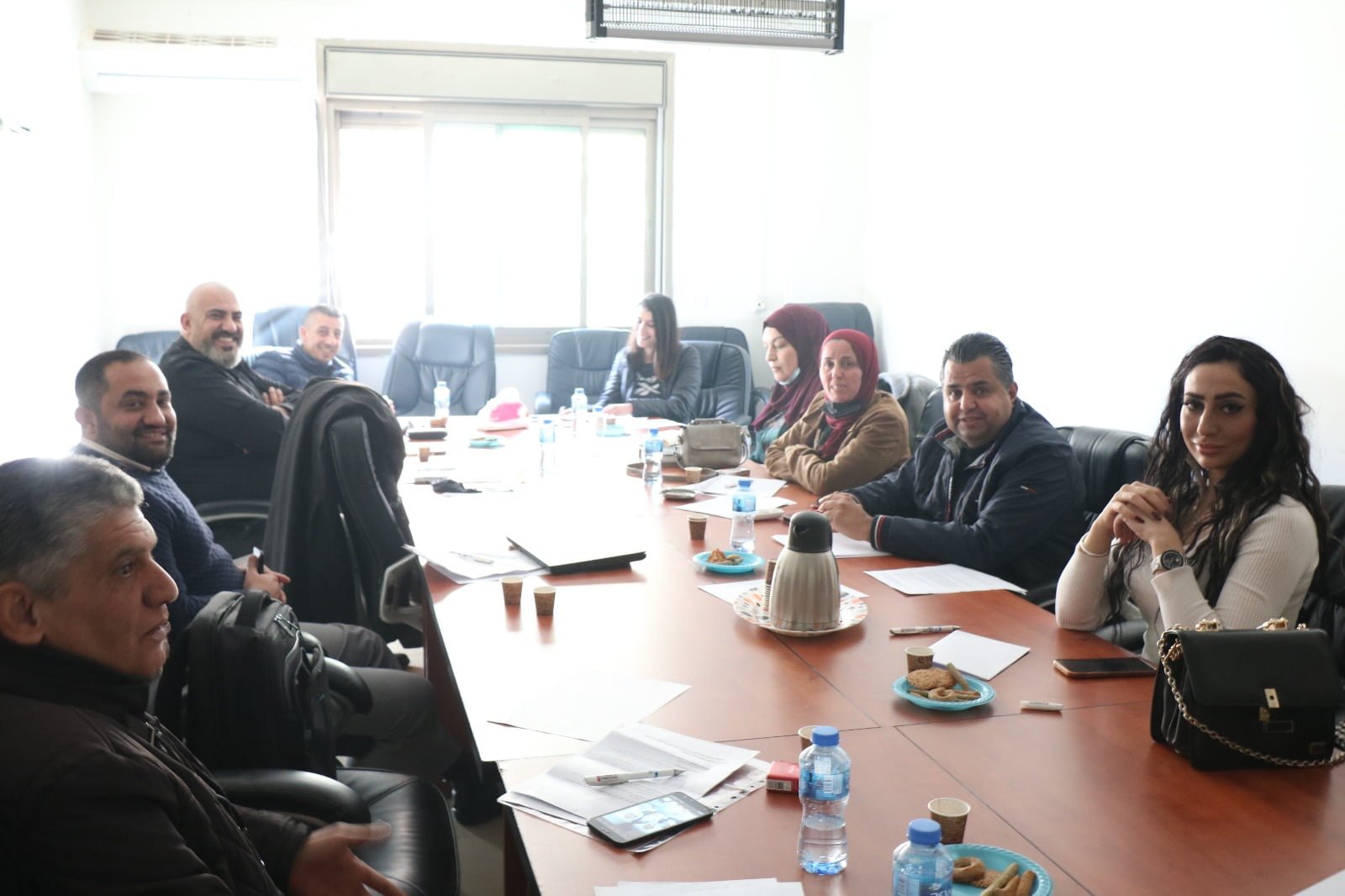 اجتماع الفريق الإعلامي بالاتحاد العام