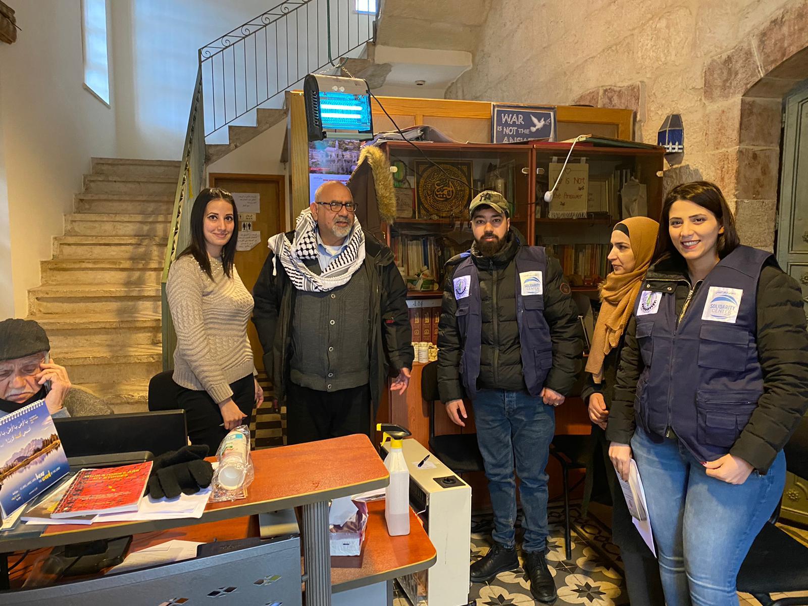 زيارات ميدانية لدائرة الشباب في بيت لحم