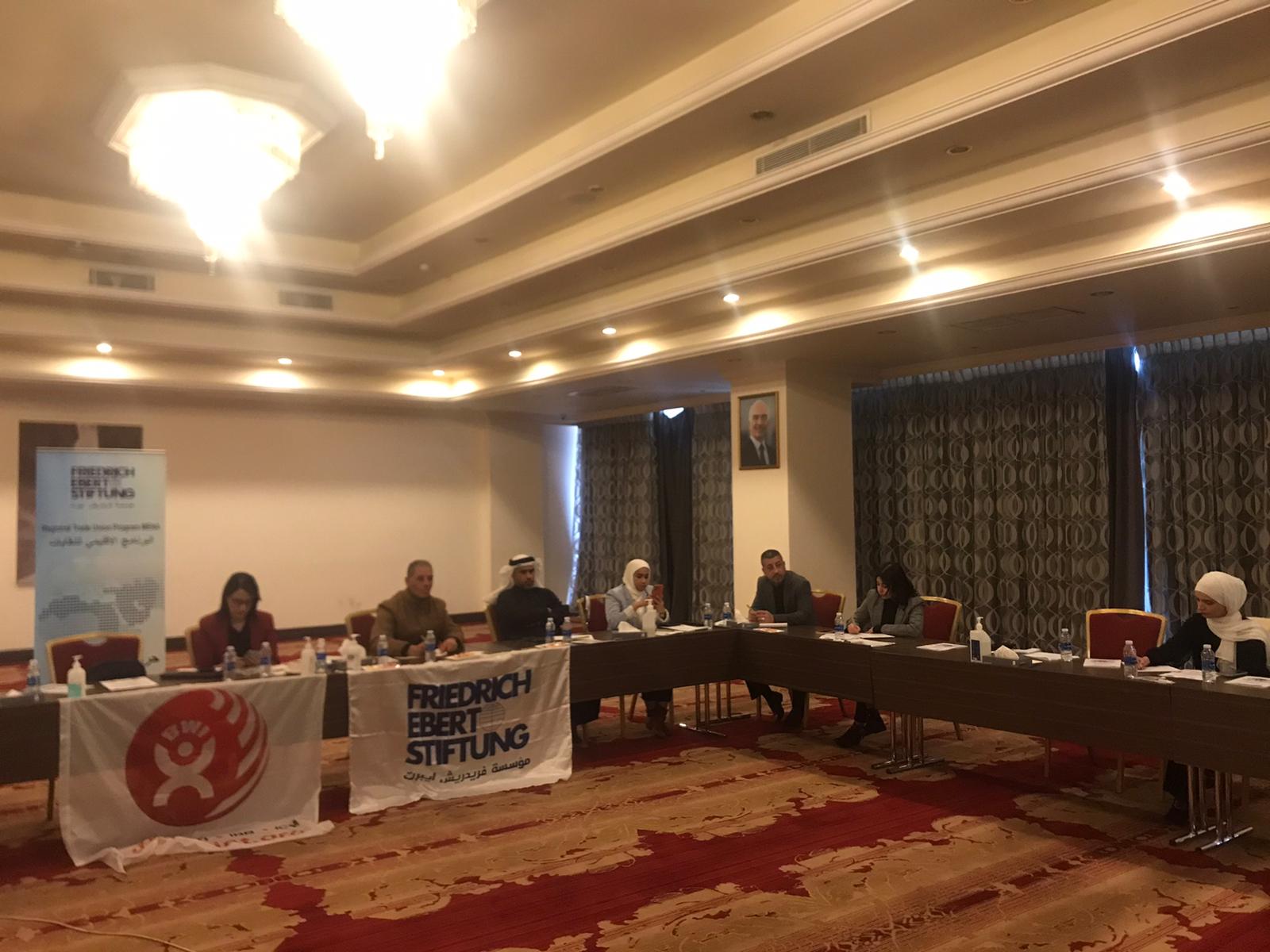 ورشة عمل لنقابة البناء حول الصحة النفسية وتأثيرها ما بعد جائحة كورونا