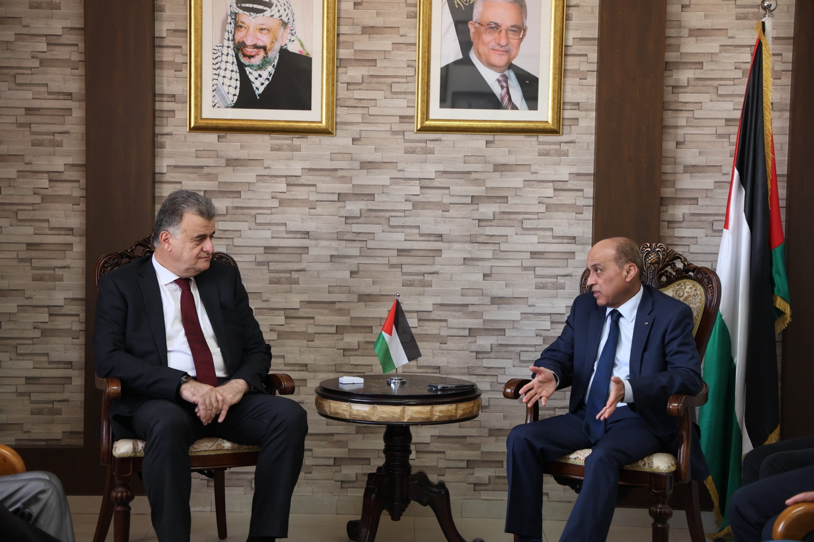 شاهر سعد يلتقي وزير النقل