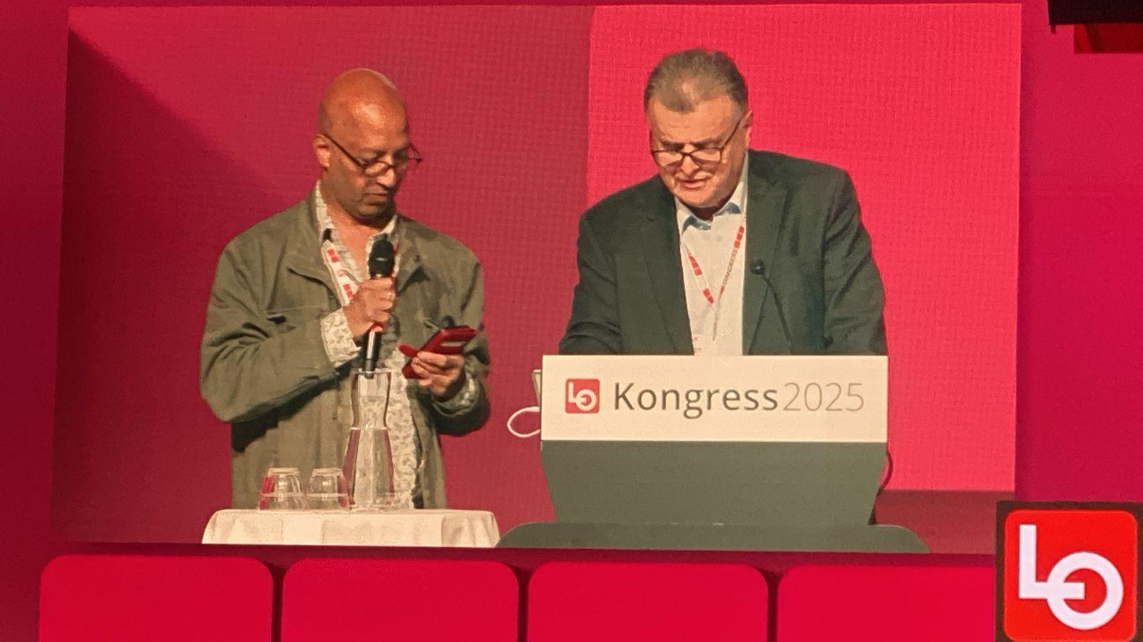 شاهر سعد يثني على قرار مؤتمر الاتحاد العام لنقابات عمال النرويج (LO) بفرض المقاطعة الشاملة على إسرائيل 