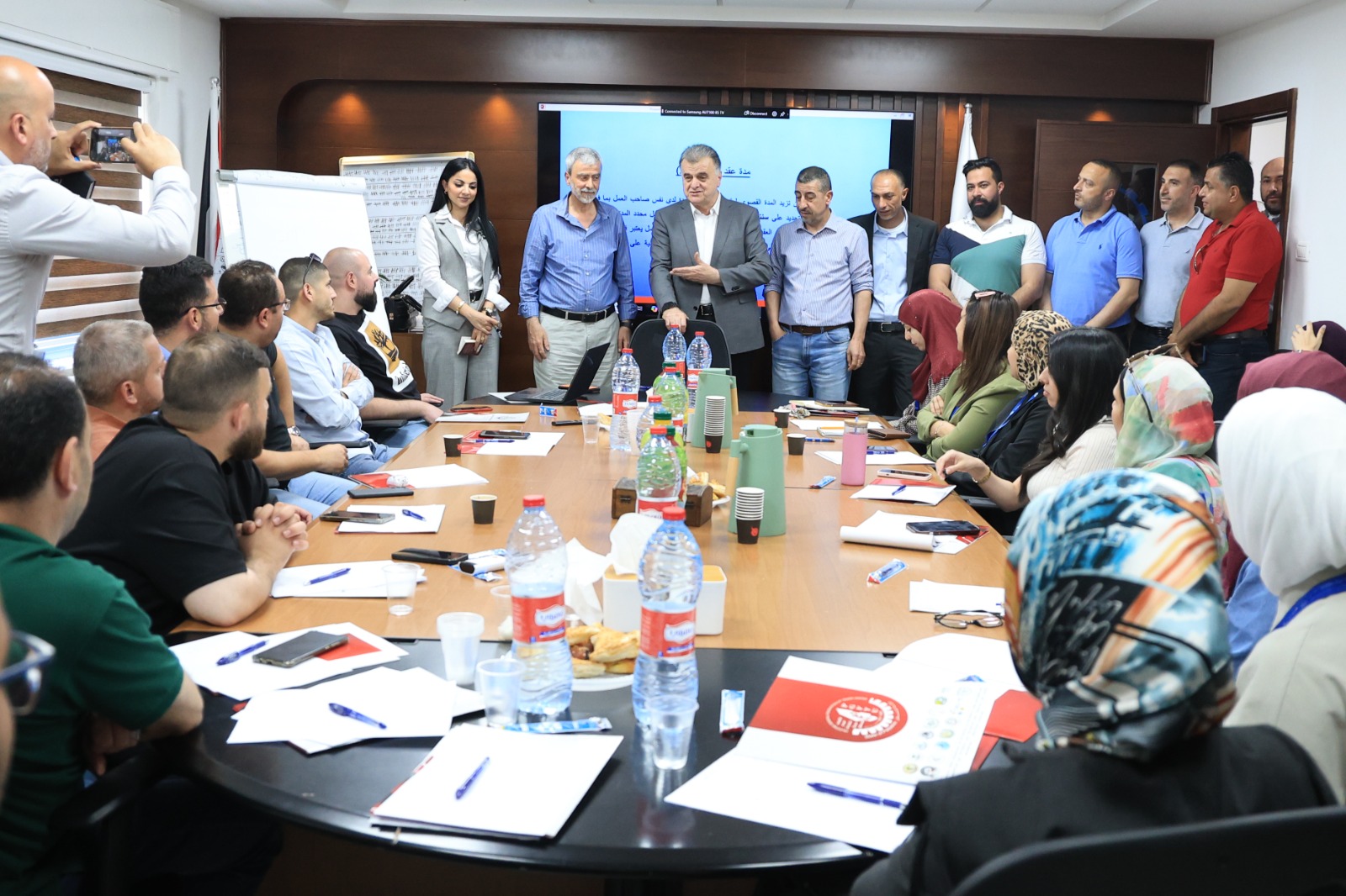 ورشة عمل بقانون العمل للعاملين في مصلحة مياه القدس