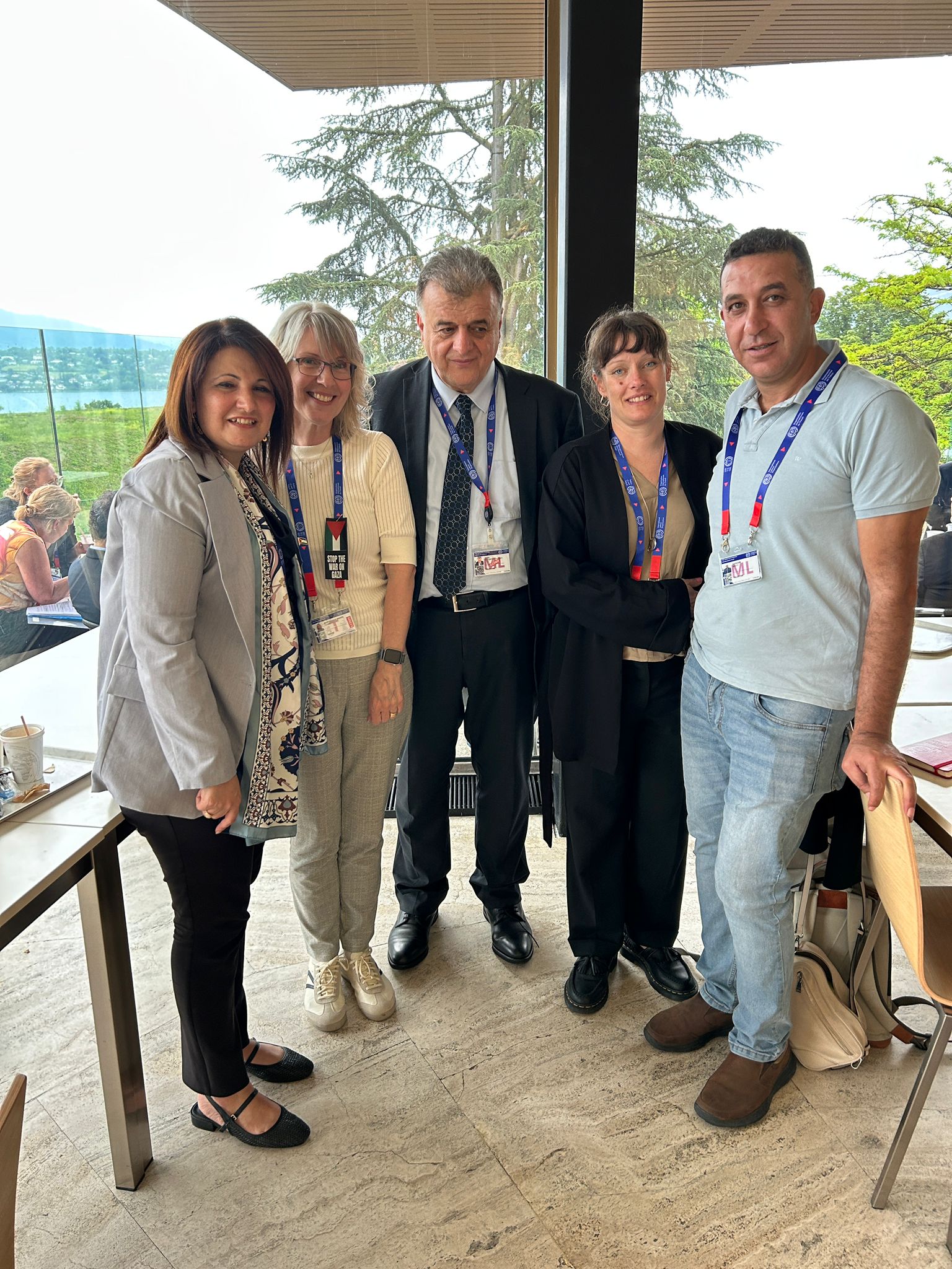 لقاء مع اتحاد النقابات السويدي (LO Sweden)