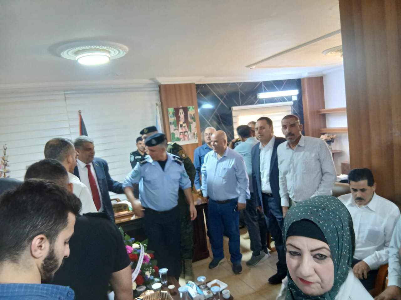 مجلس طوباس يلتقي شرطة المحافظة