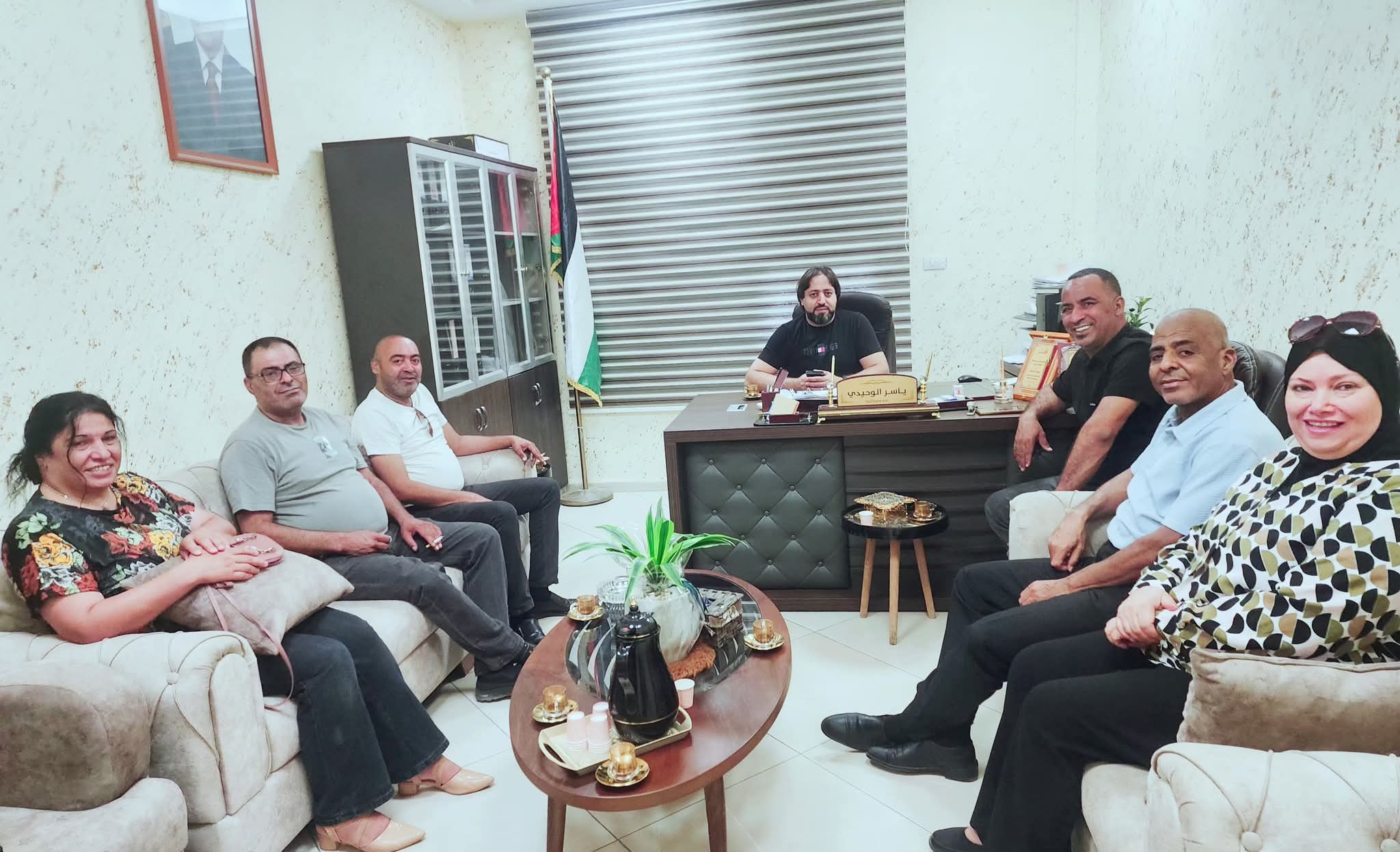 مجلس اريحا يلتقي مدير عام النقل والمواصلات