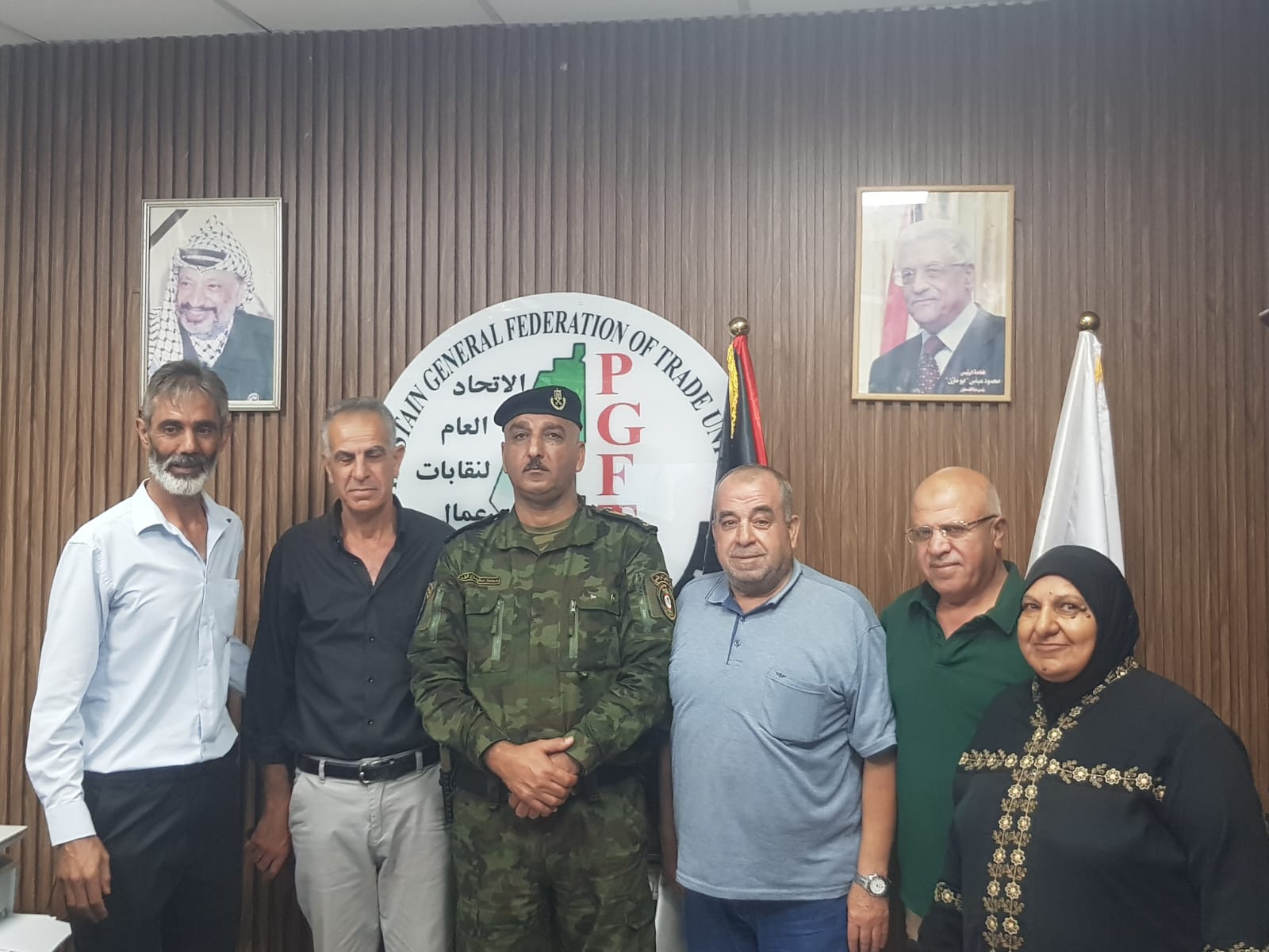 قائد منطقة طوباس يزور مجلس الاتحاد لبحث أوضاع العمال والانتهاكات في الأغوار الشمالية