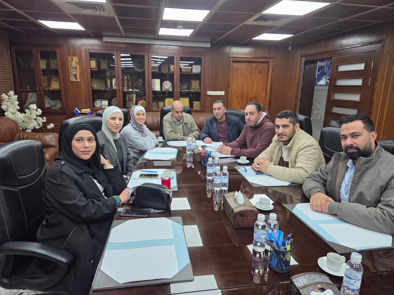 مجلس نابلس يشرف على تنفيذ مشروع مبادرة تعافي الأعمال